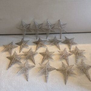 18 Pottery Barn GOLD STARS Excellent condition